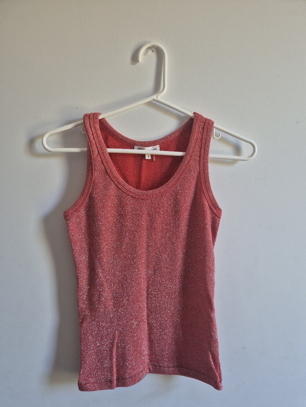 Women's Shimmer Tank Top - Red